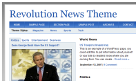 Revolution News Wordpress Theme mdro.blogspot.com