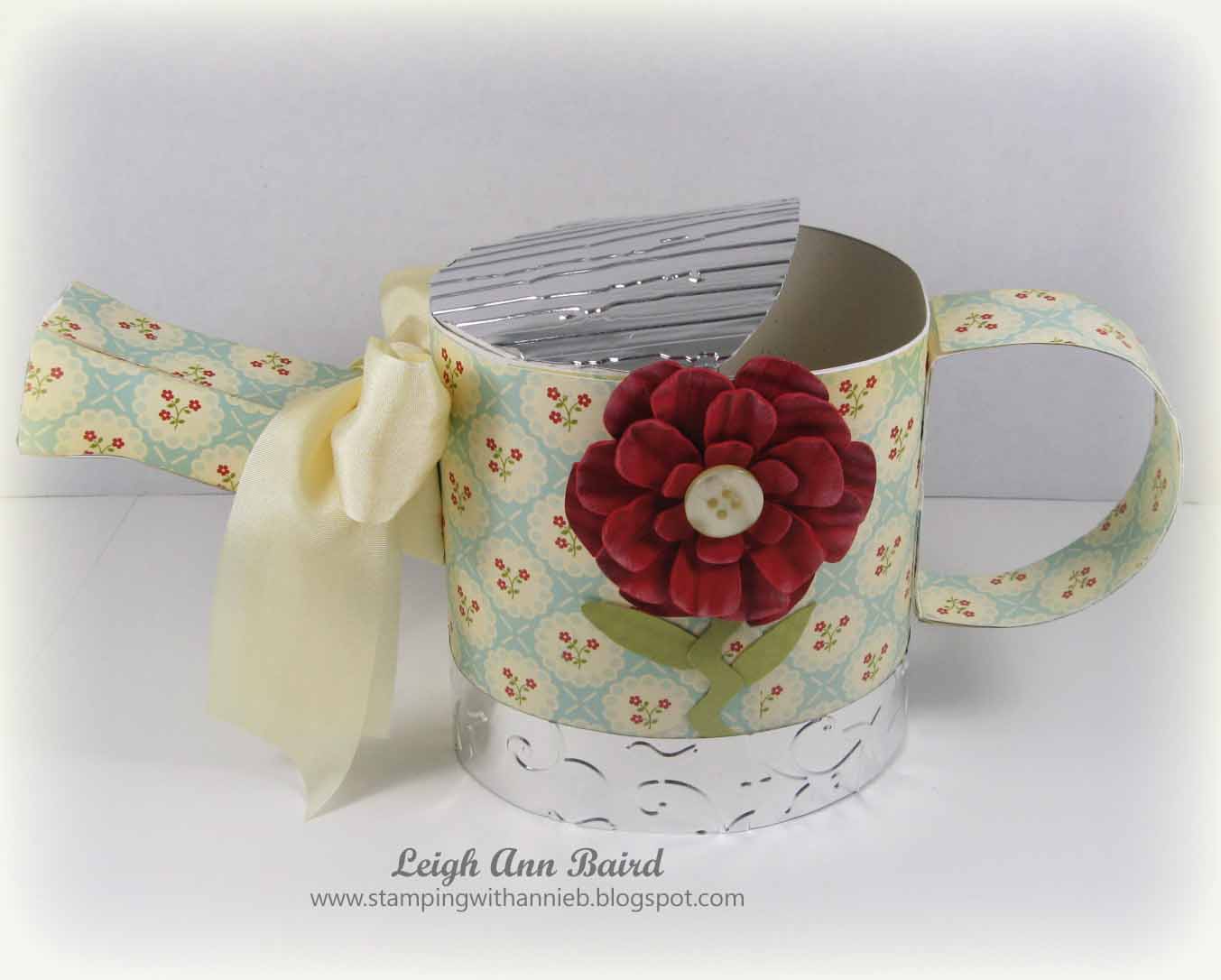 Paper Chase Watering Can