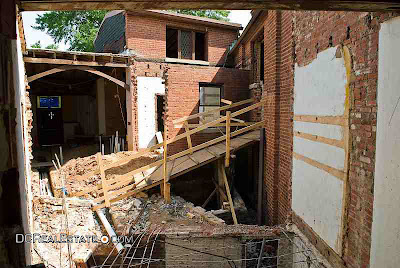Construction photo Grant Epstein, Community Three Development, Washington DC, Torti Gallas, DC retail for lease