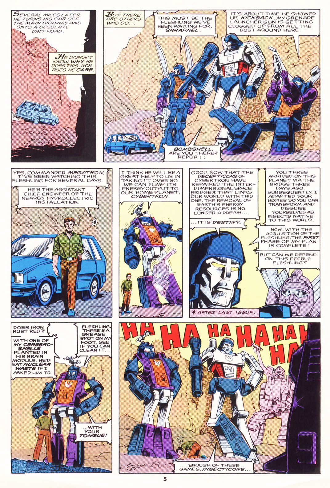 Read online The Transformers (UK) comic -  Issue #89 - 5