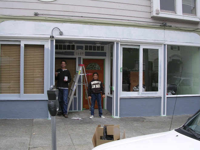 Joe and Deven hard at work!