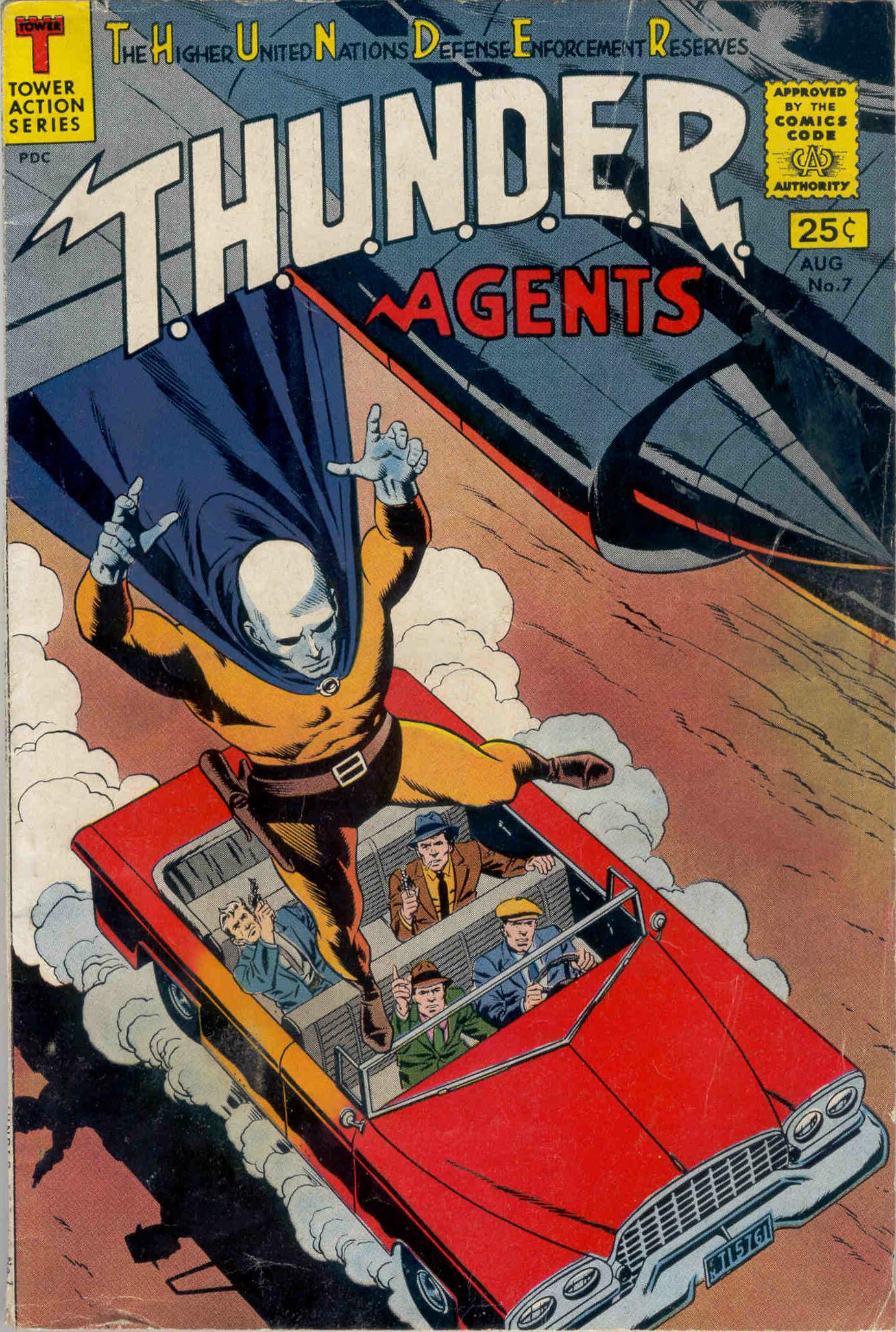 Read online T.H.U.N.D.E.R. Agents (1965) comic -  Issue #7 - 1