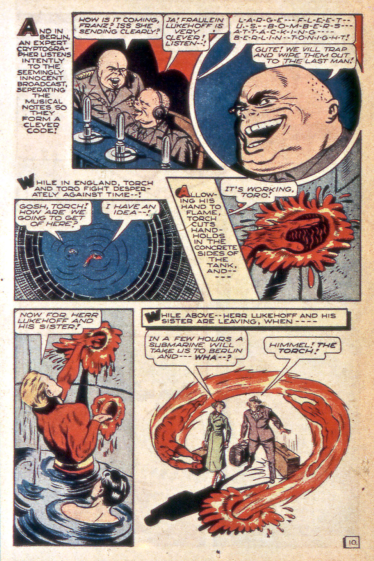 Read online The Human Torch (1940) comic -  Issue #16 - 24