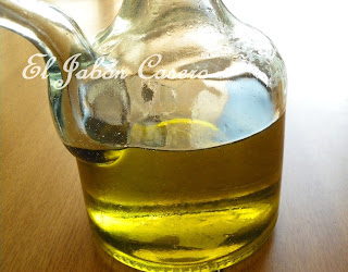 como hacer jabon aceite oliva