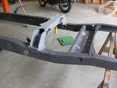 Lower crossmember drilled & attached