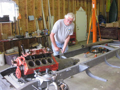 Tranny cross mount is in