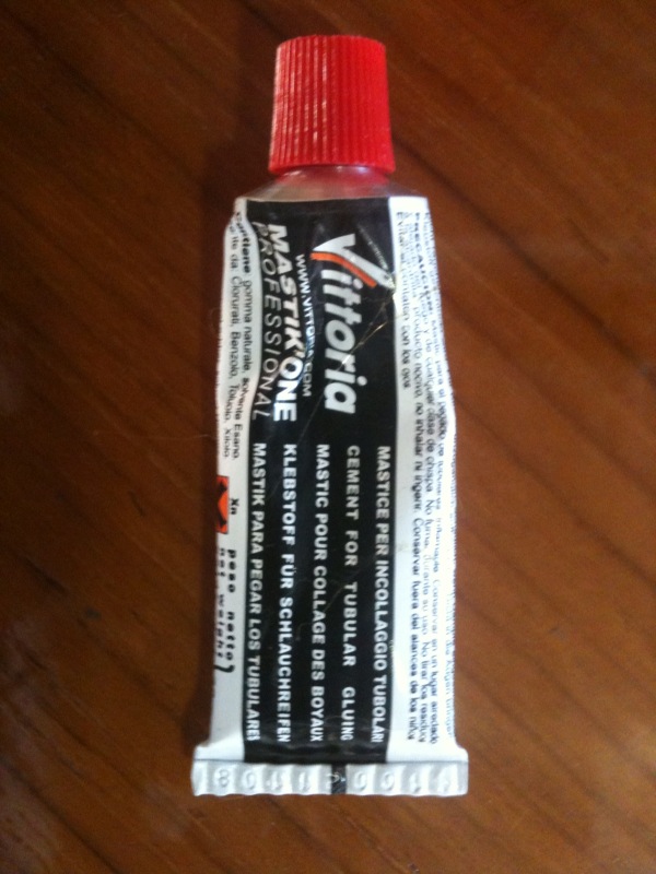 My World From a Bicycle How to Glue on a Tubular Bicycle Tire