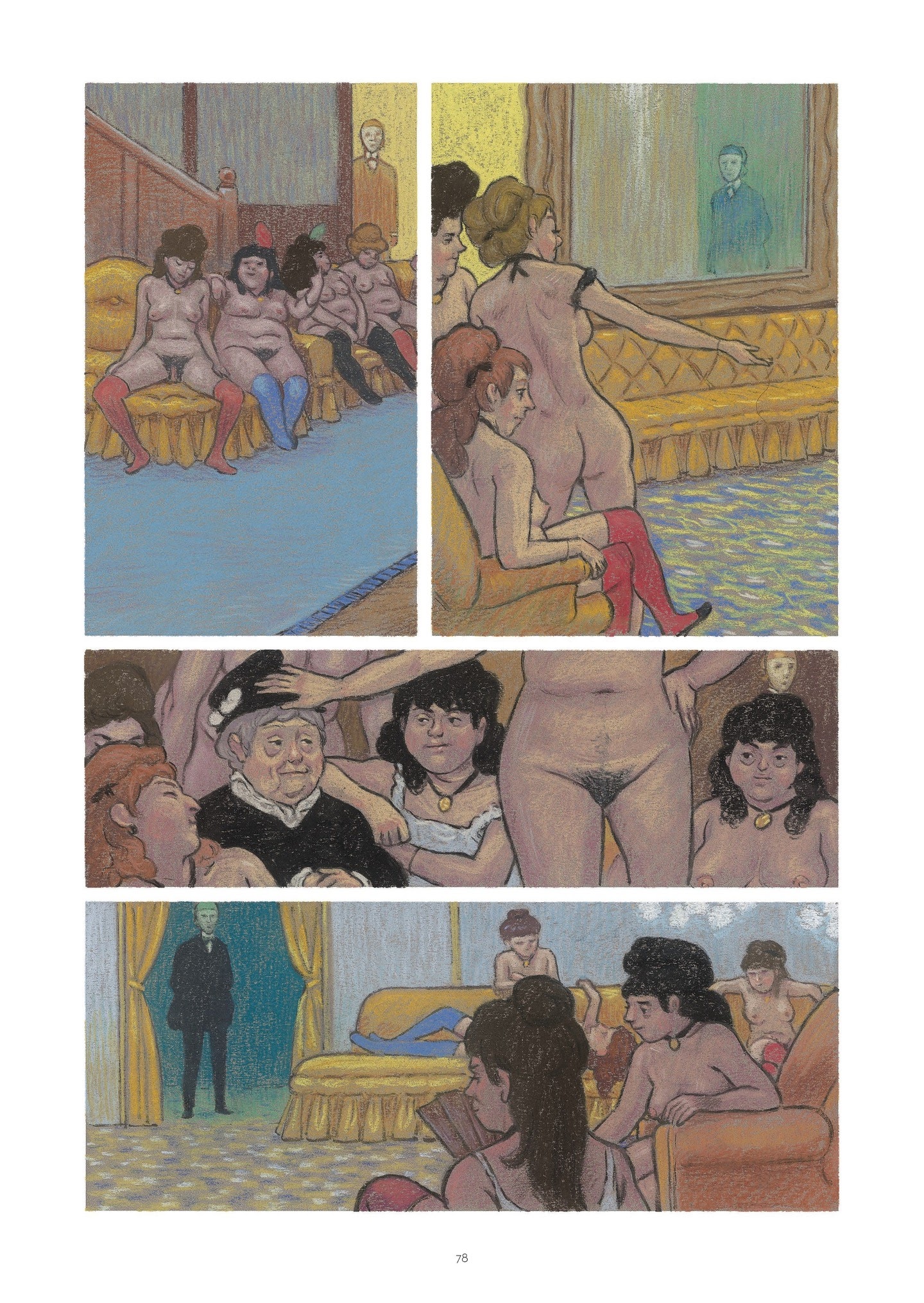 Read online Degas and Cassatt: The Dance of Solitude comic -  Issue # TPB - 77
