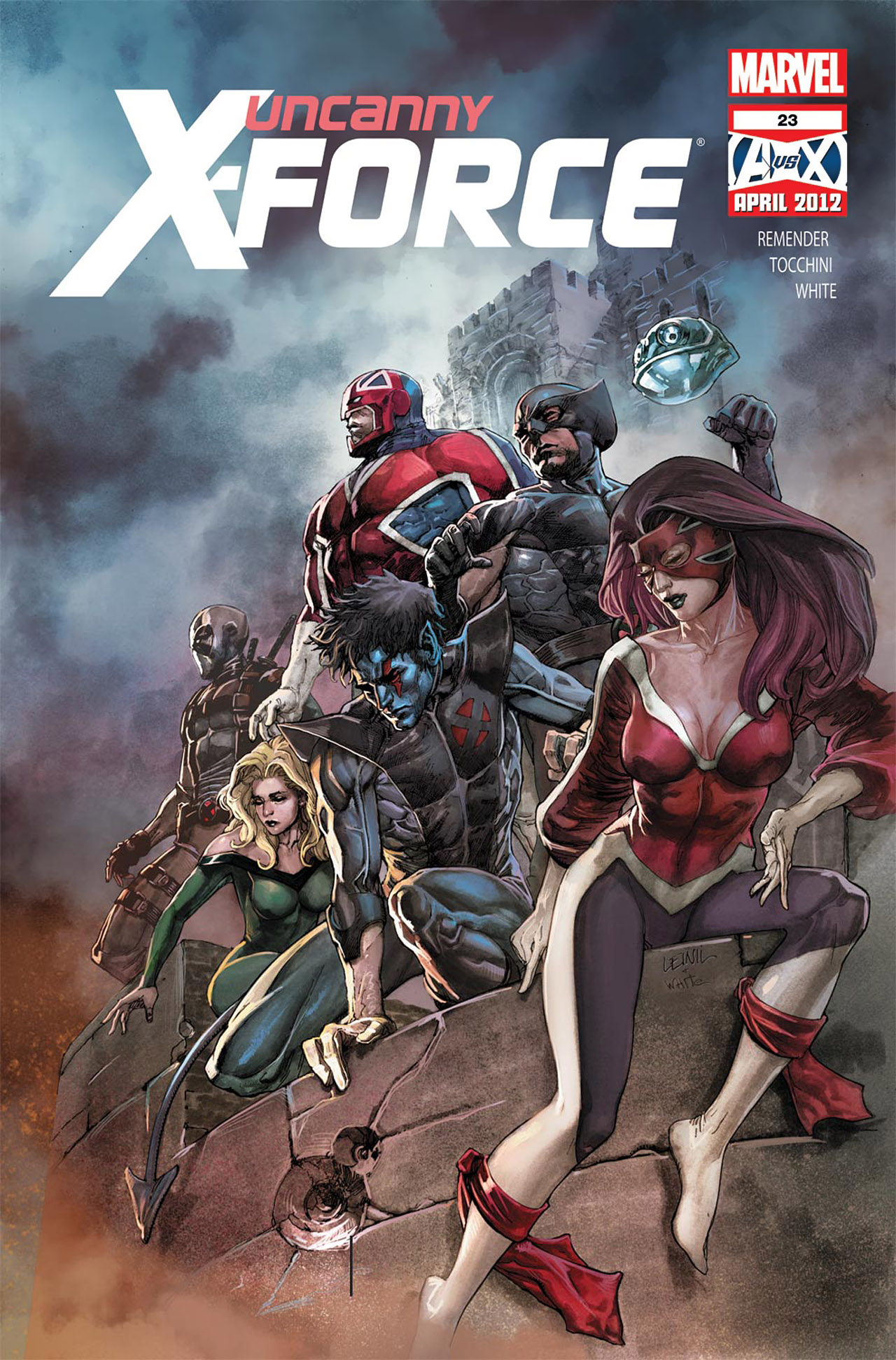Read online Uncanny X-Force (2010) comic -  Issue #23 - 1