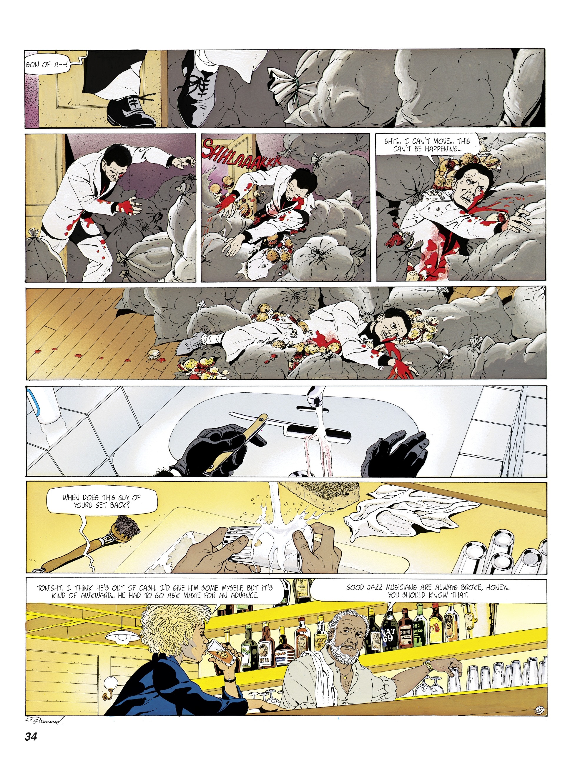Read online Jessica Blandy comic -  Issue #4 - 34