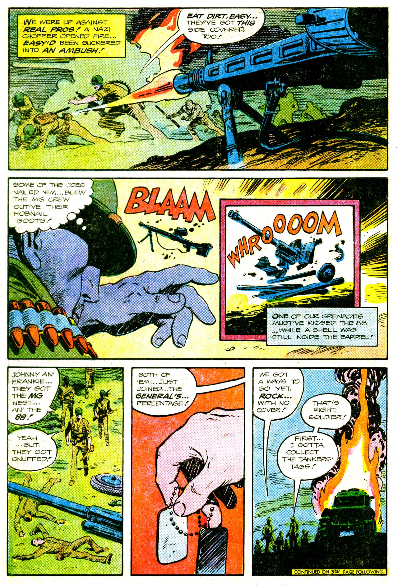 Read online Our Army at War (1952) comic -  Issue #297 - 11