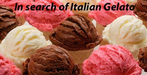 In Search of Italian Gelato