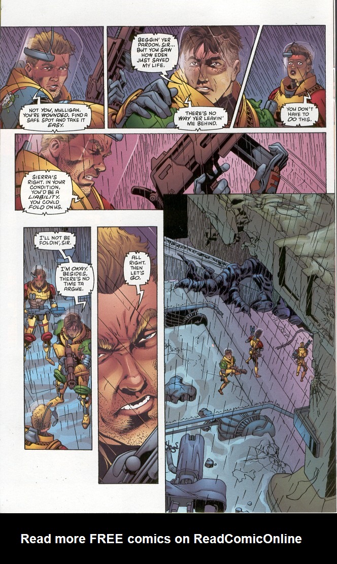 Read online Aliens: Xenogenesis comic -  Issue #3 - 24