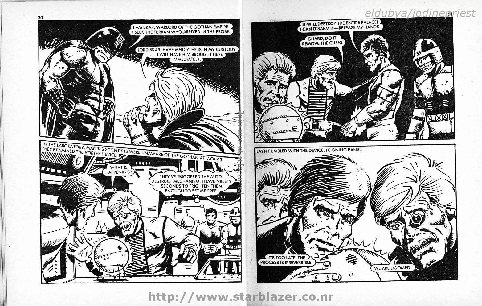 Read online Starblazer comic -  Issue #137 - 17