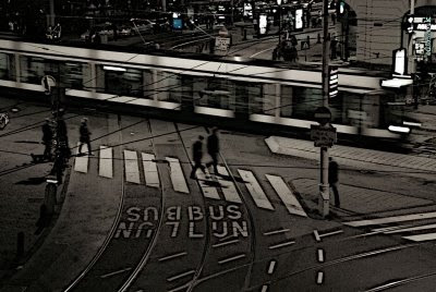 bus lijn <> lijn bus;  esion = reflected urban noise