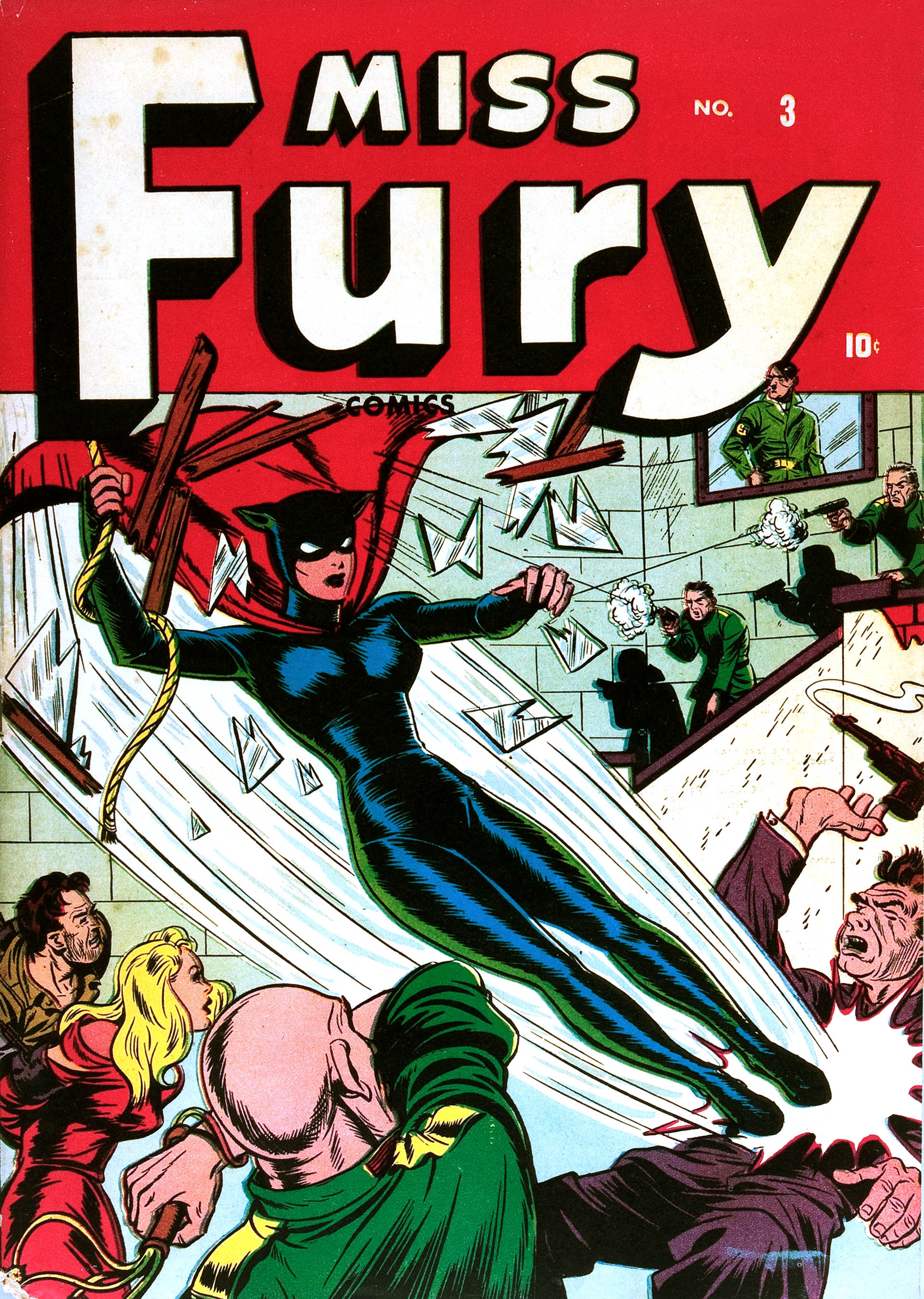 Read online Miss Fury Comics comic -  Issue #3 - 1