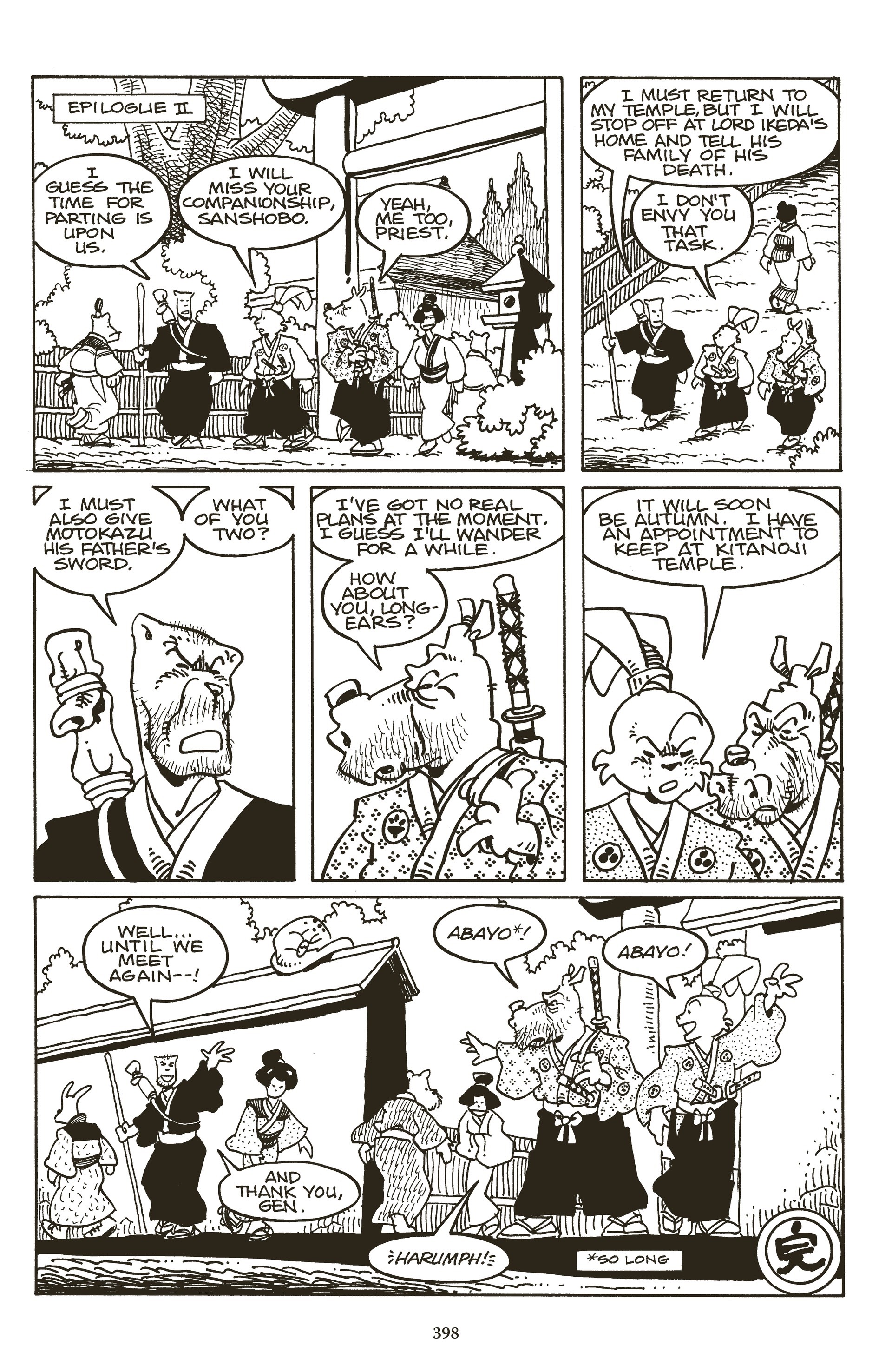 Read online The Usagi Yojimbo Saga (2021) comic -  Issue # TPB 3 (Part 4) - 93