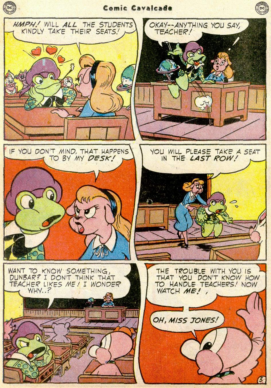 Read online Comic Cavalcade comic -  Issue #41 - 30