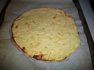Kurzweil's Cauliflower Pizza Crust | Sandy's Kitchen