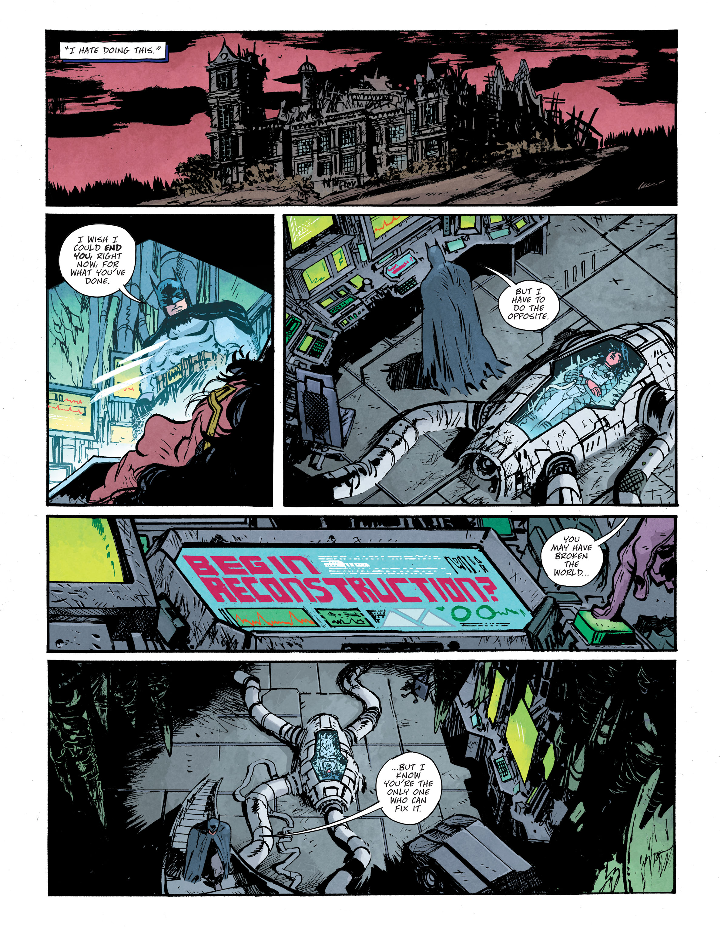 Read online Wonder Woman: Dead Earth comic -  Issue #4 - 4