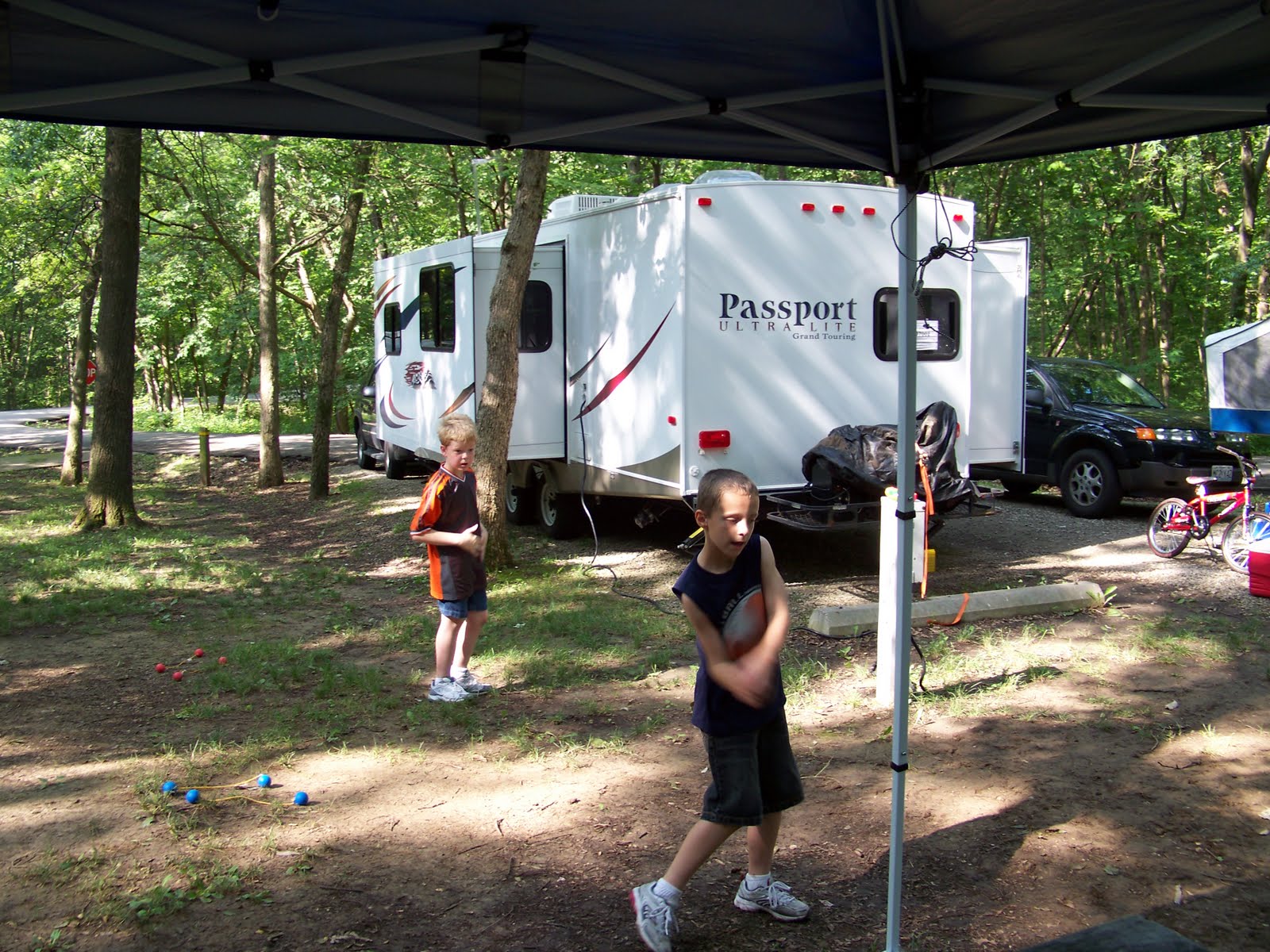 The Arnott Family Blog Camping at Watkins Mill State Park