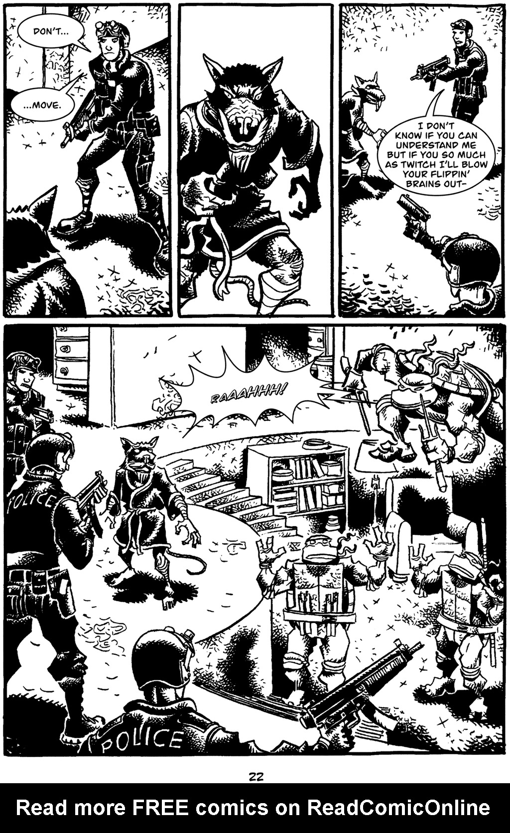 Read online Tales of Leonardo Blind Sight comic -  Issue #1 - 24