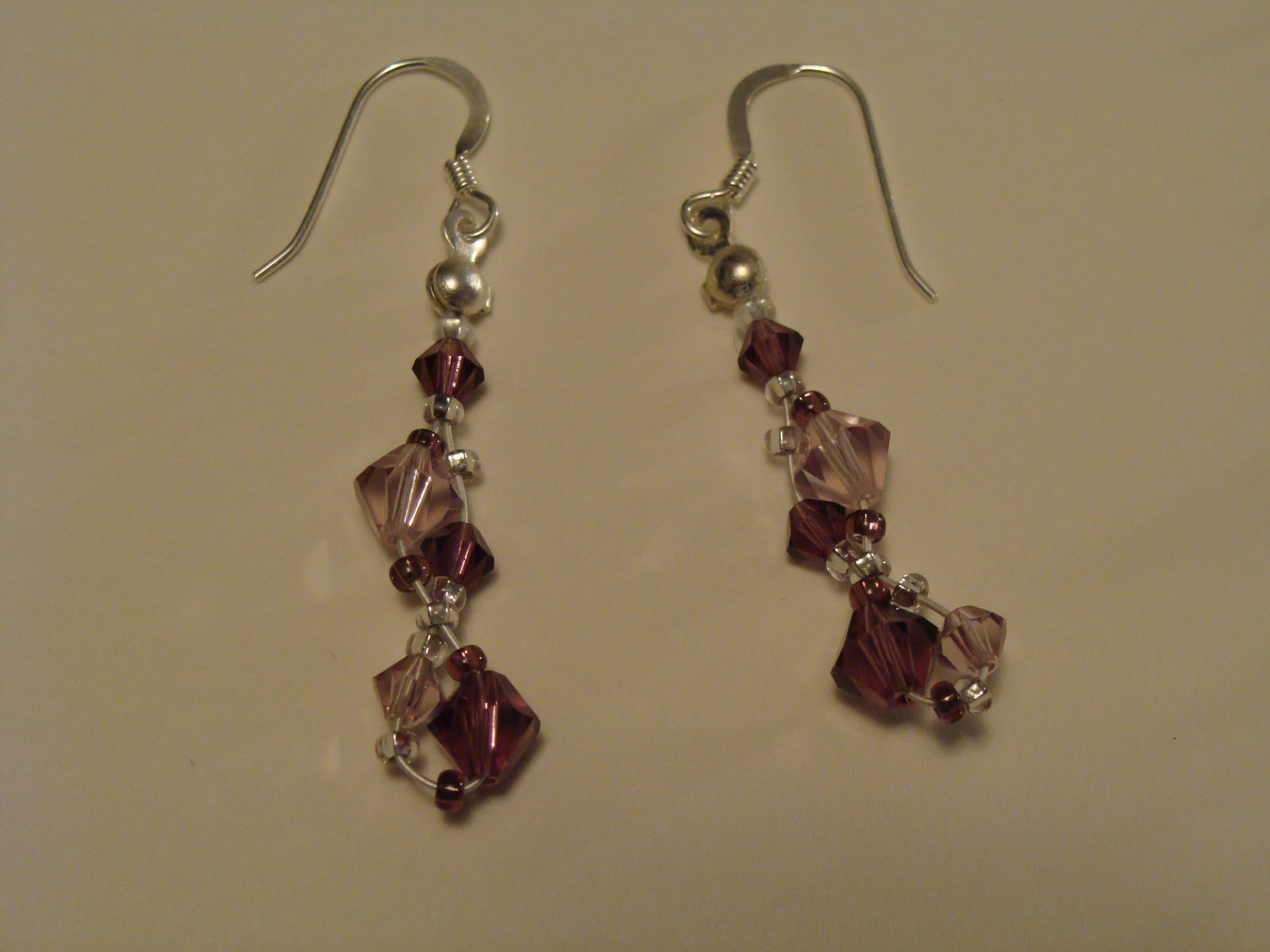 Beadz By Design Twisted Crystal Necklace & Earring Set