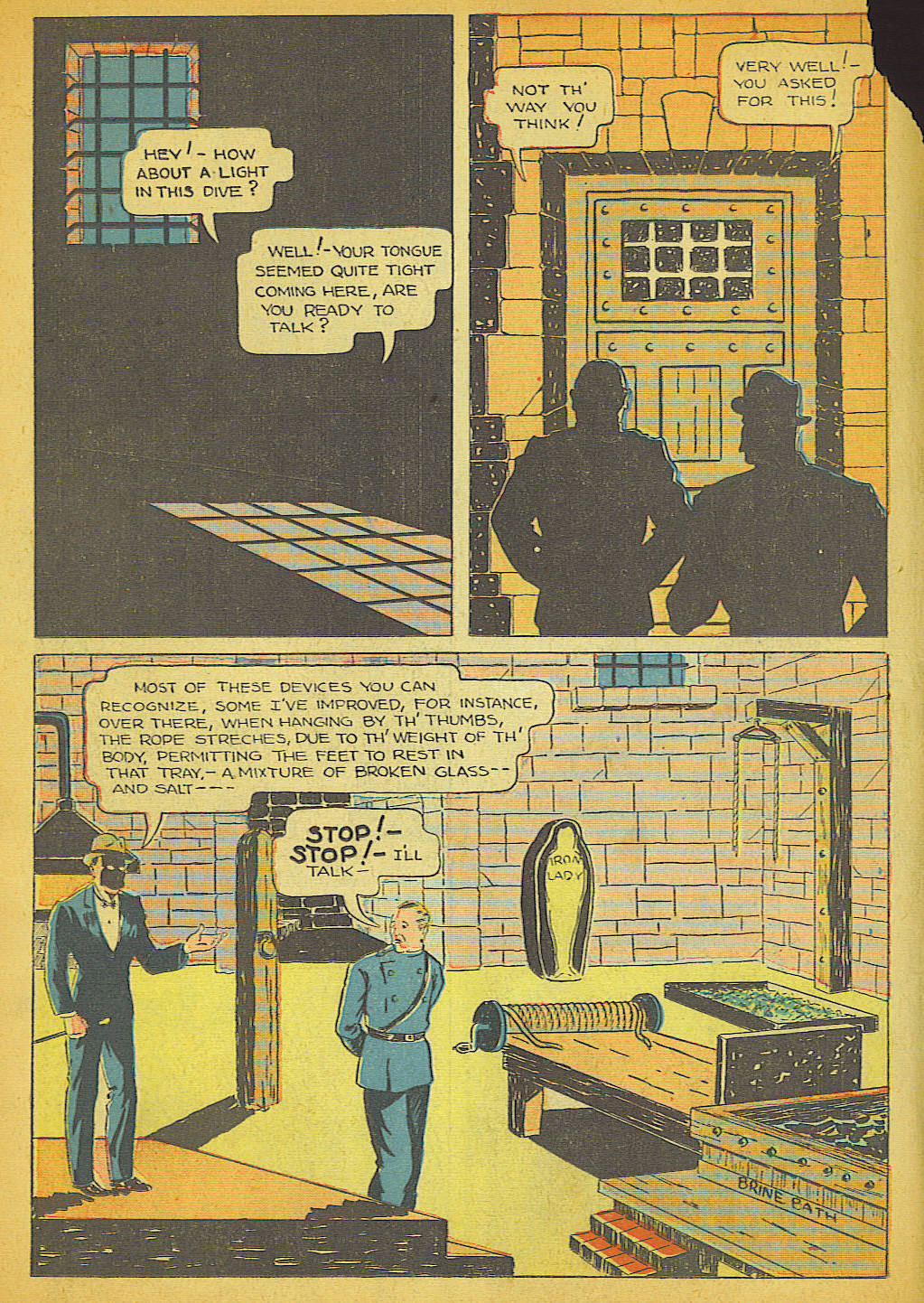 Read online Keen Detective Funnies comic -  Issue #1 - 7