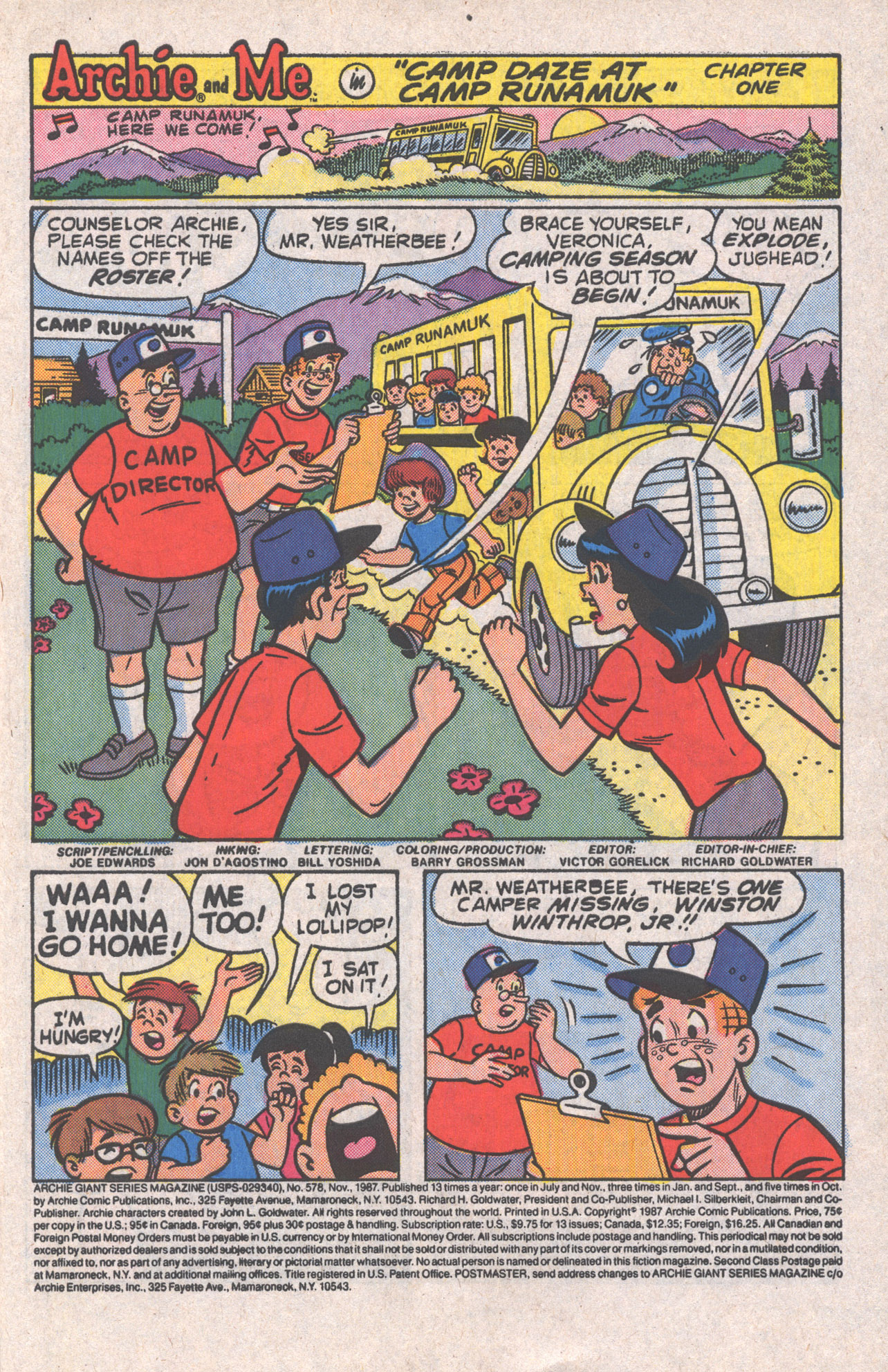 Read online Archie Giant Series Magazine comic -  Issue #578 - 3