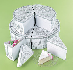 cake boxes box cakes different favors gift party diy supplies flavor slice halloween drink favor open