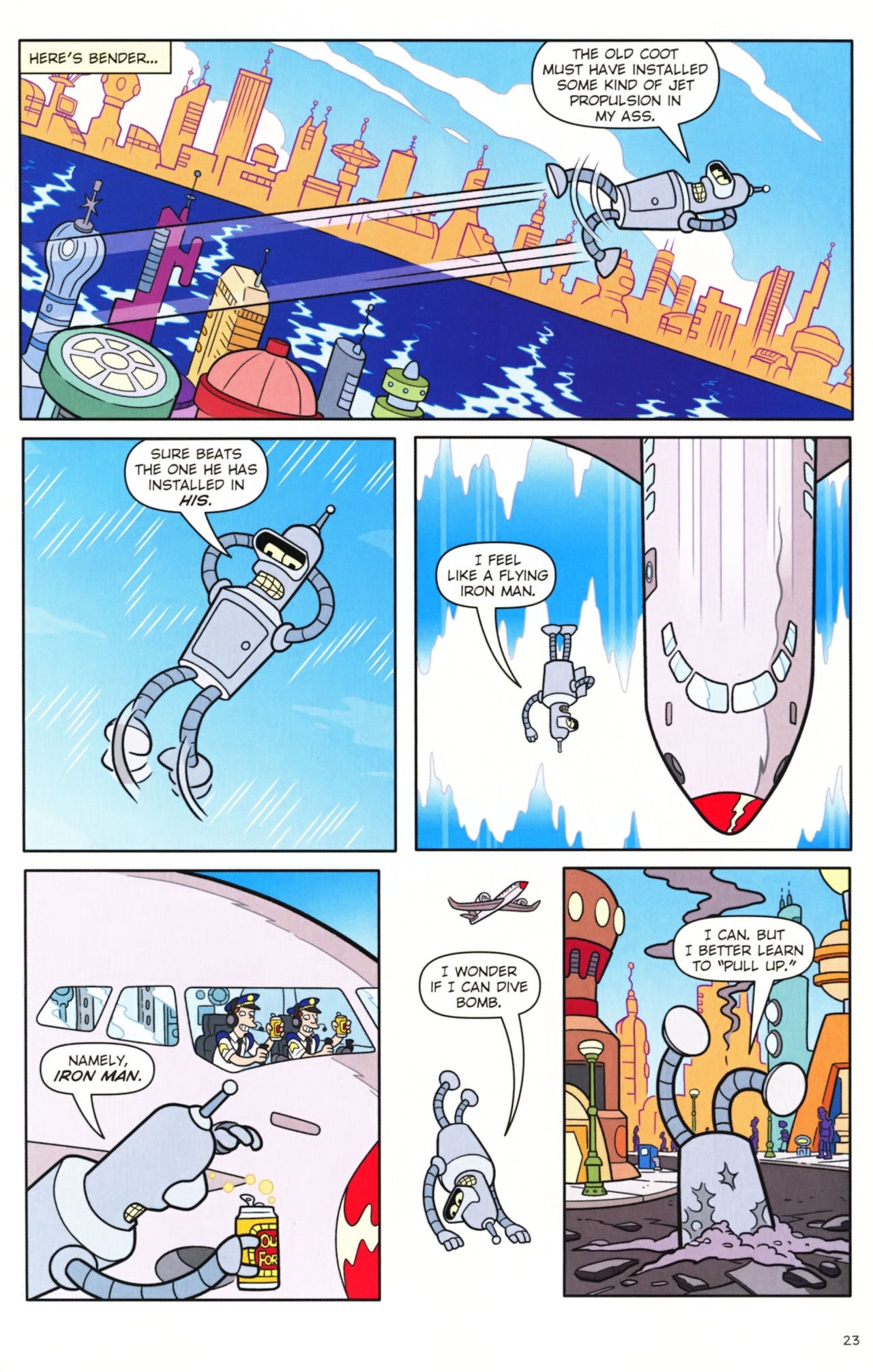 Read online Futurama Comics comic -  Issue #47 - 18