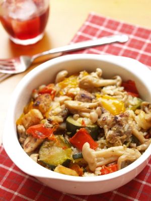 [SummerVegetableSteamedRice.JPG]