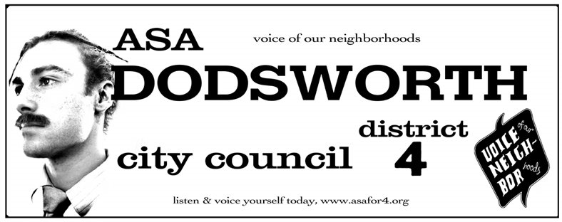 Asa Dodsworth for Berkeley City Council, District 4