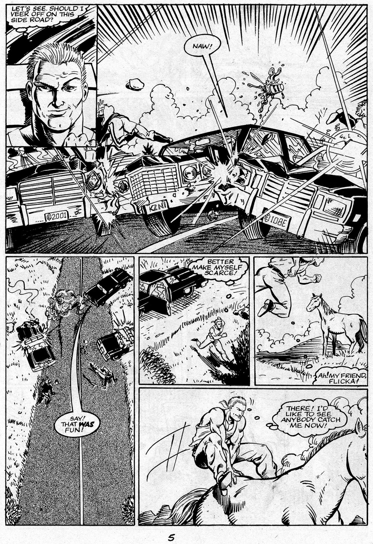 Read online Apache Dick comic -  Issue #2 - 7