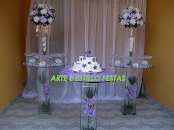 Trio de mesas de vidro redondas