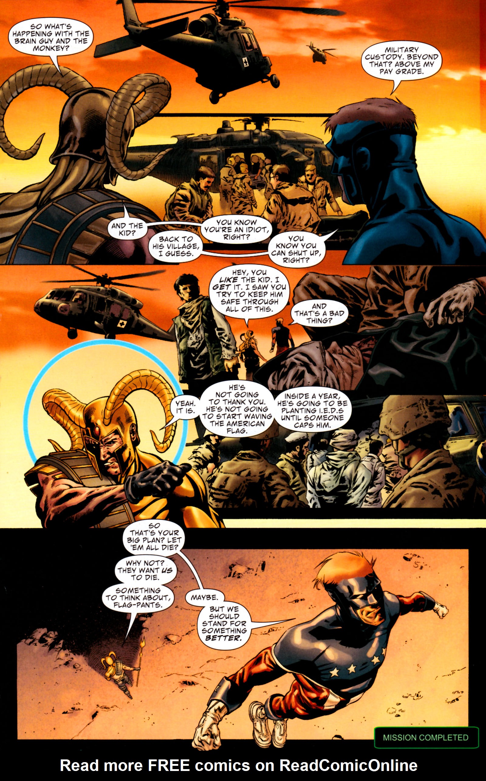 Read online The Shield (2009) comic -  Issue #3 - 21