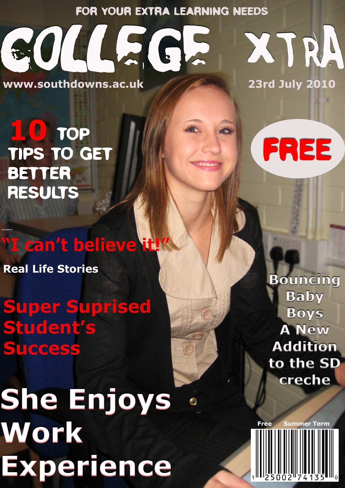 Amy Scarlett AS Media Final Front Cover and Contents Page