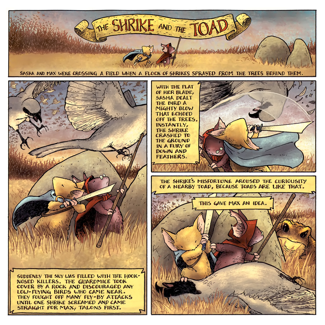 Read online Mouse Guard: Legends of the Guard comic -  Issue #2 - 15