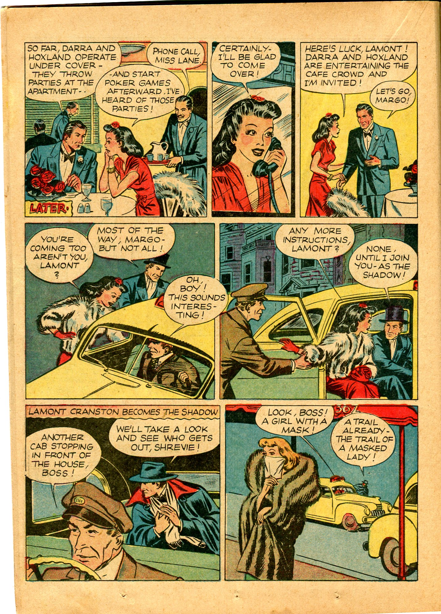 Read online Shadow Comics comic -  Issue #14 - 21