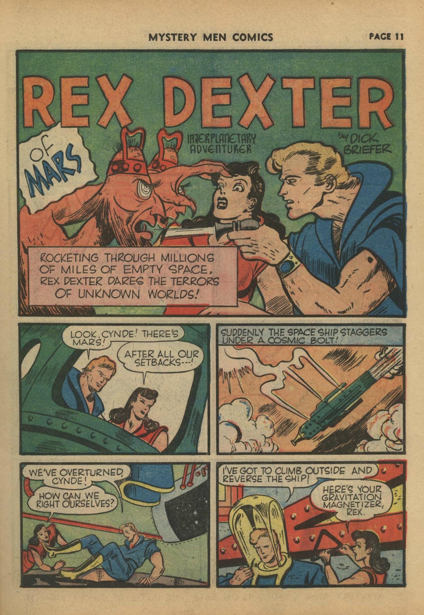 Read online Mystery Men Comics comic -  Issue #17 - 13