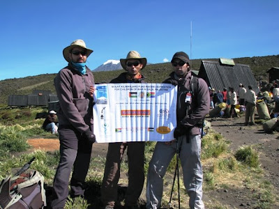 Climbing Kilimanjaro for Gaza's children