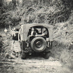 Primer jeep que llegò a Canagua 1954