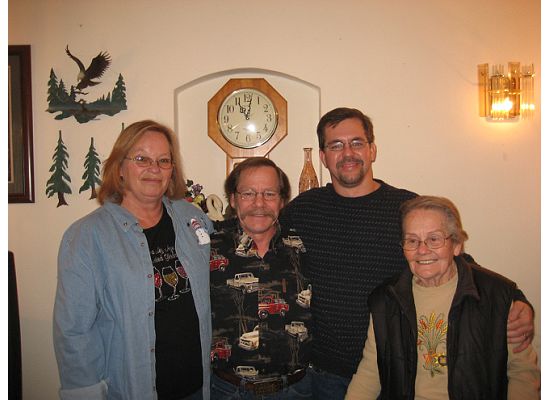 Thanksgiving at Travis's dads