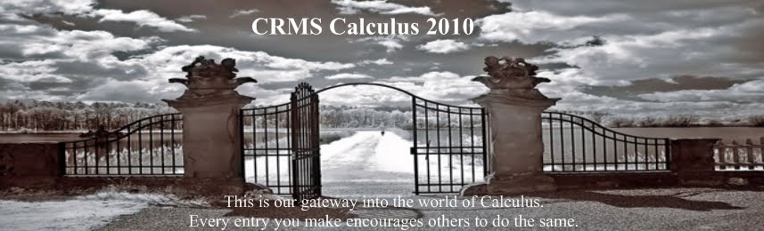 CRMS Calculus 2010