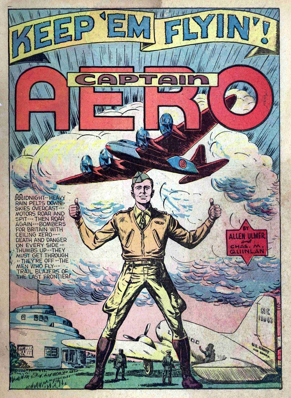 Captain Aero Comics issue 2 - Page 3