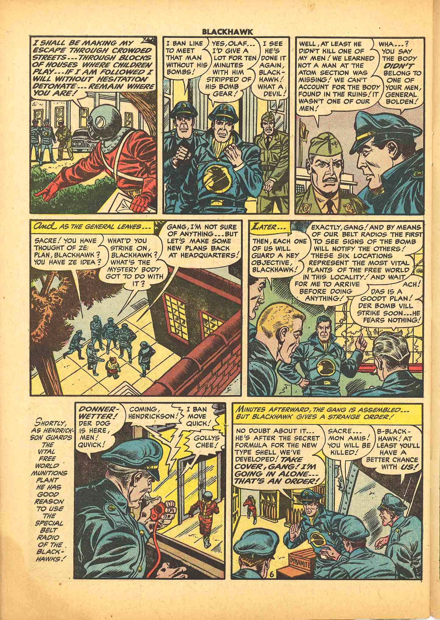 Read online Blackhawk (1957) comic -  Issue #79 - 32