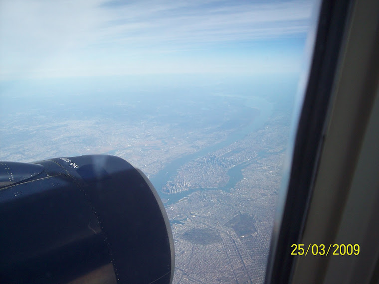 Manhattan from the plane