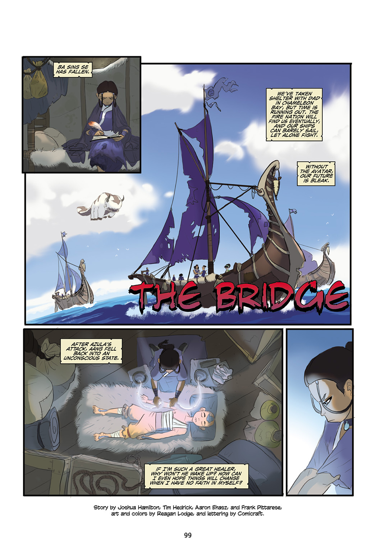 Read online Nickelodeon Avatar: The Last Airbender - The Lost Adventures comic -  Issue # Full - 100