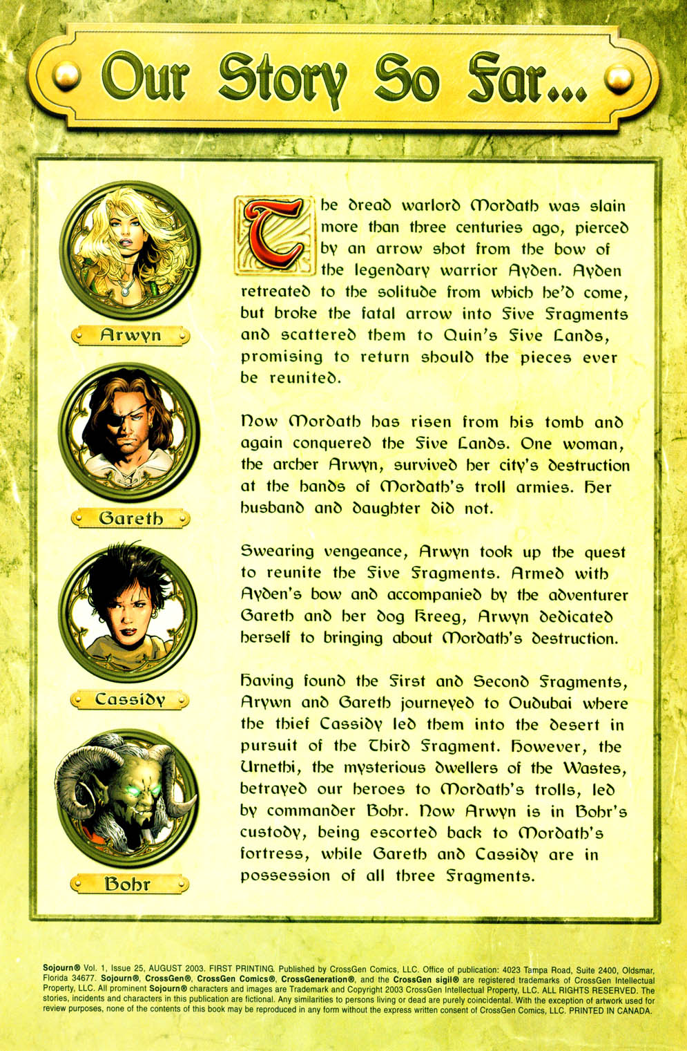 Read online Sojourn comic -  Issue #25 - 4