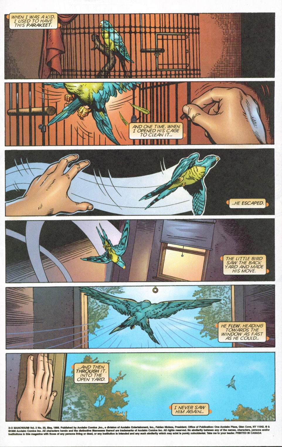 Read online X-O Manowar (1996) comic -  Issue #20 - 2